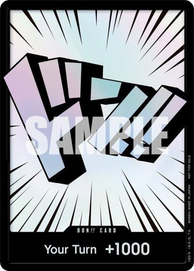 DON!! Card (3D Text) One Piece Promotion Cards Card