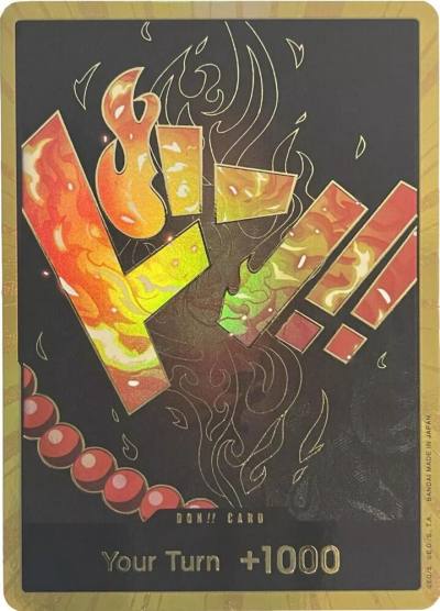 DON!! Card (Ace) (Gold) Premium Booster -The Best- Card