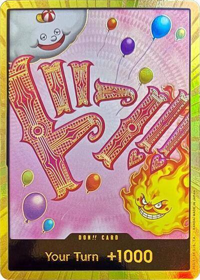 DON!! Card (Big Mom) (Gold) Premium Booster -The Best- Card