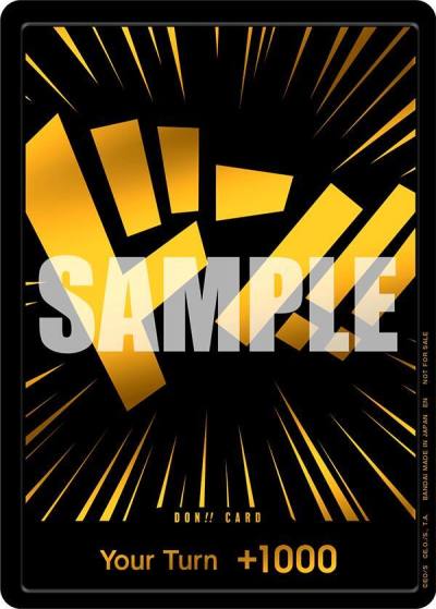 DON!! Card (Black and Gold) One Piece Promotion Cards Card