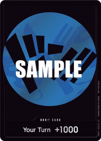 DON!! Card (Blue) One Piece Promotion Cards Card