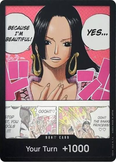 DON!! Card (Boa Hancock) (Double Pack Set Vol. 4)  500 Years in the Future Card