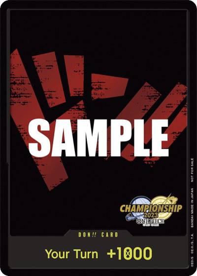 DON!! Card (CS 2023 Celebration Pack) One Piece Promotion Cards Card