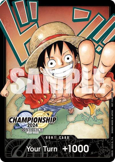 DON!! Card (Championship 2024 World Final) One Piece Promotion Cards Card