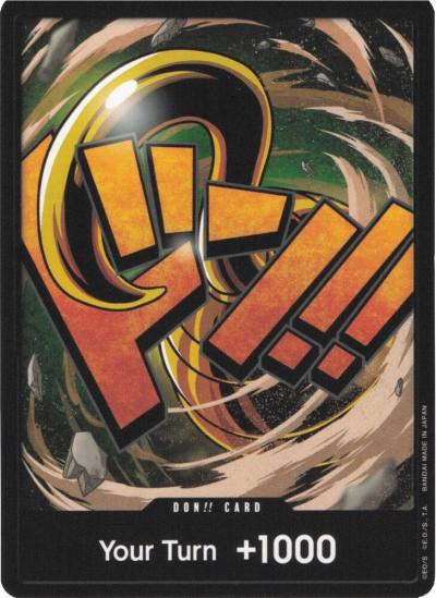 DON!! Card (Crocodile) Premium Booster -The Best- Card