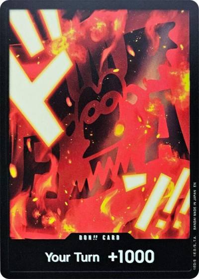 DON!! Card (Dragon)  Premium Booster -The Best- Vol. 2 Card
