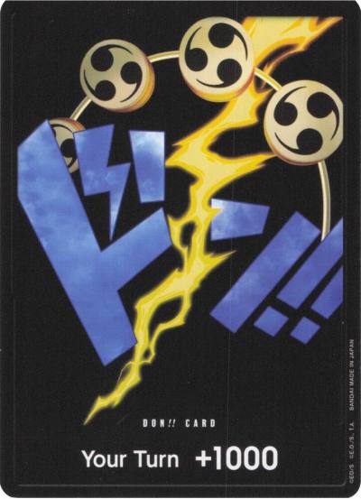 DON!! Card (Enel) Premium Booster -The Best- Card