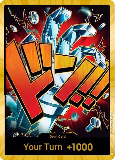 DON!! Card (Eustass "Captain" Kid) (Gold) Premium Booster -The Best- Card