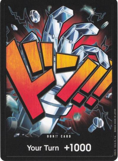 DON!! Card (Eustass "Captain" Kid) Premium Booster -The Best- Card