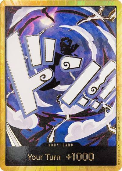 DON!! Card (GEAR5 Luffy) (Gold)  Premium Booster -The Best- Vol. 2 Card