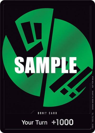 DON!! Card (Green) One Piece Promotion Cards Card