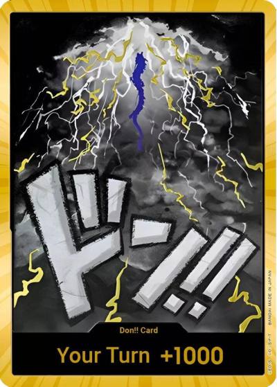 DON!! Card (Kaido) (Gold) Premium Booster -The Best- Card