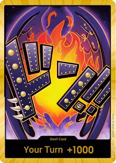 DON!! Card (King) (Gold) Premium Booster -The Best- Card