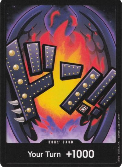 DON!! Card (King) Premium Booster -The Best- Card