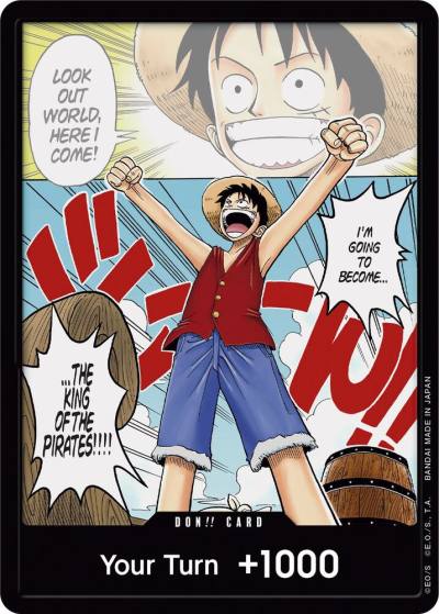 DON!! Card (Manga) (Alternate Art) Romance Dawn Card