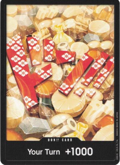 DON!! Card (Oden) Premium Booster -The Best- Card