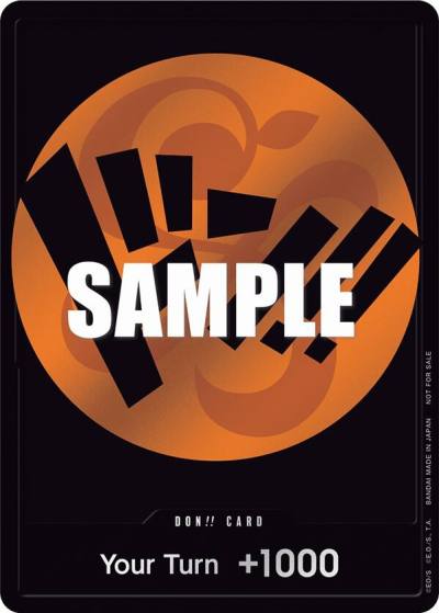 DON!! Card (Orange) One Piece Promotion Cards Card