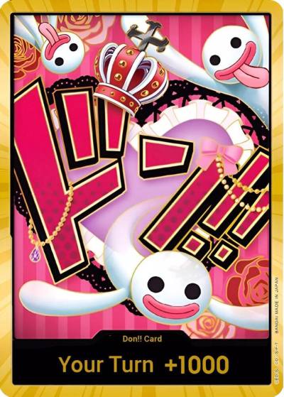DON!! Card (Perona) (Gold) Premium Booster -The Best- Card