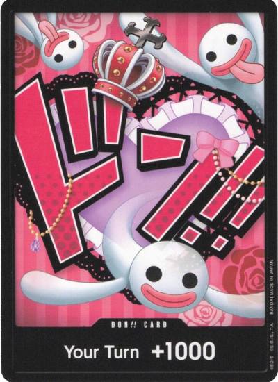 DON!! Card (Perona) Premium Booster -The Best- Card