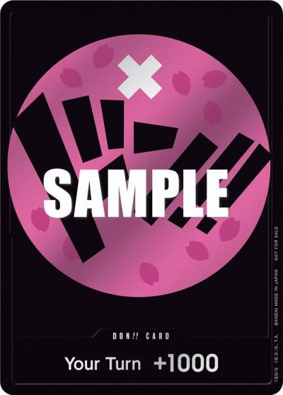 DON!! Card (Pink) One Piece Promotion Cards Card
