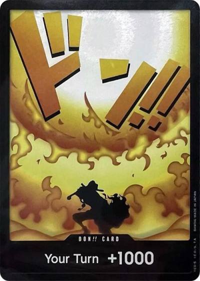 DON!! Card (Portgas.D.Ace) (Devil Fruits Collection Vol. 2) One Piece Promotion Cards Card