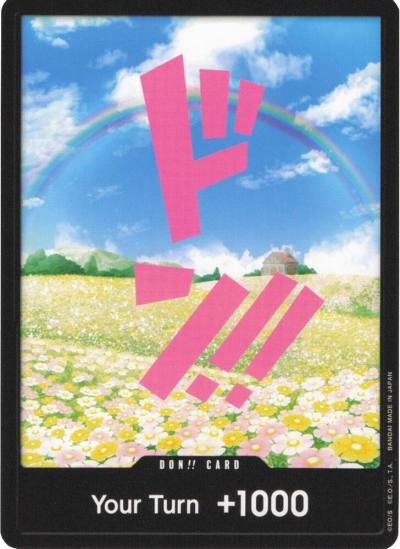 DON!! Card (Rebecca) Premium Booster -The Best- Card