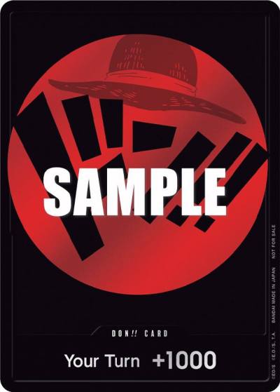 DON!! Card (Red) One Piece Promotion Cards Card