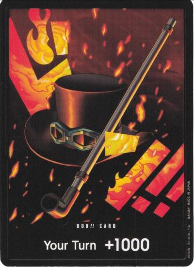DON!! Card (Sabo) Premium Booster -The Best- Card