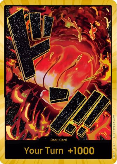 DON!! Card (Sakazuki) (Gold) Premium Booster -The Best- Card
