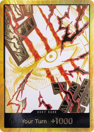 DON!! Card (Shanks) (Gold)  Premium Booster -The Best- Vol. 2 Card
