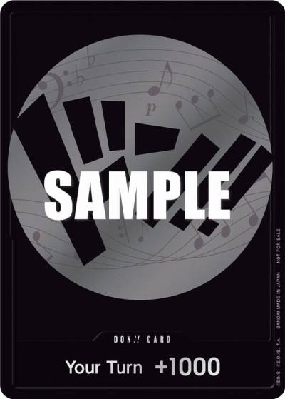 DON!! Card (Silver) One Piece Promotion Cards Card