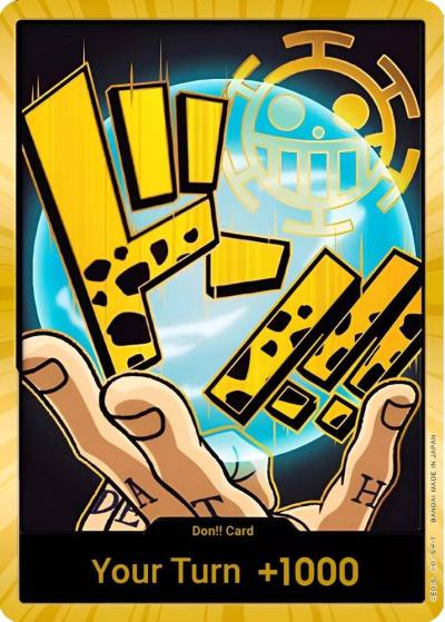 DON!! Card (Trafalgar Law) (Gold) Premium Booster -The Best- Card