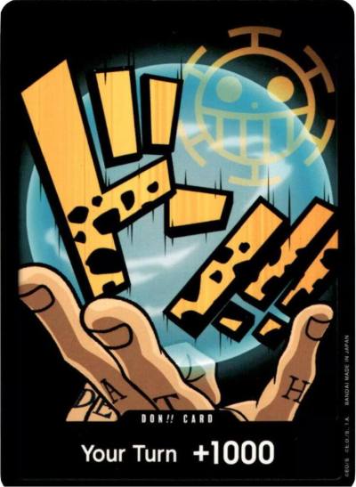 DON!! Card (Trafalgar Law) Premium Booster -The Best- Card