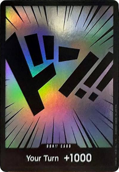 DON!! Card Ultra Deck: The Three Captains Card