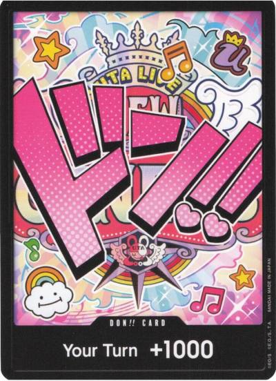 DON!! Card (Uta) Premium Booster -The Best- Card