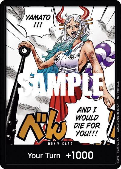 DON!! Card (Yamato) (1st Anniversary DON!! Card Pack) One Piece Promotion Cards Card