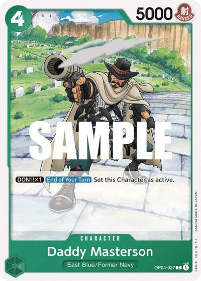 Daddy Masterson OP04-027 Kingdoms of Intrigue Card