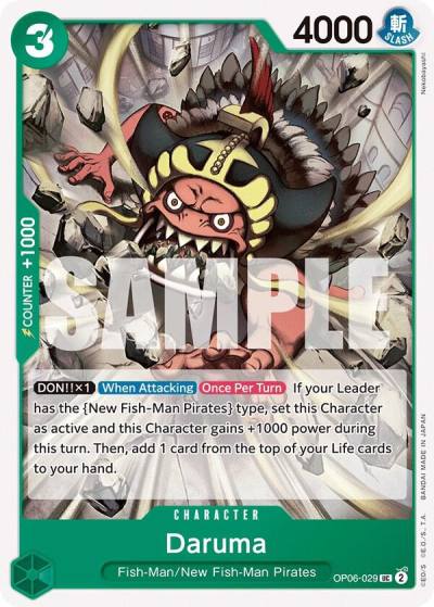 Daruma OP06-029 Wings of the Captain Card