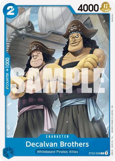 Decalvan Brothers ST22-008 Starter Deck 22: Ace & Newgate Card