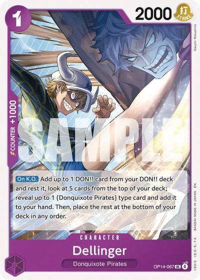 Dellinger OP14-067 The Azure Sea's Seven Card
