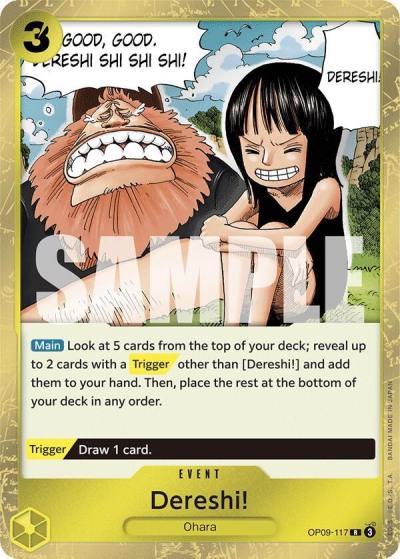 Dereshi! OP09-117 Emperors in the New World Card