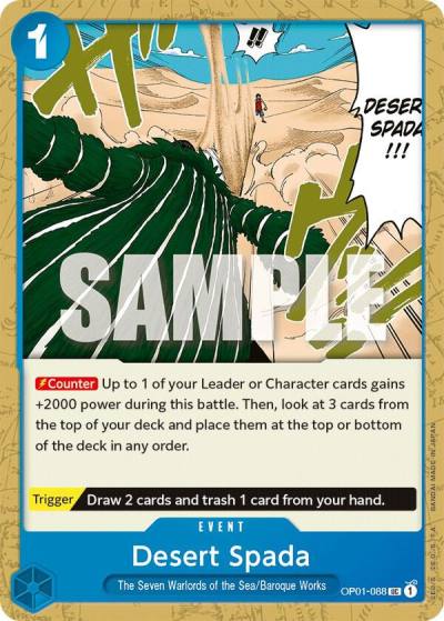 Desert Spada OP01-088 Romance Dawn Card