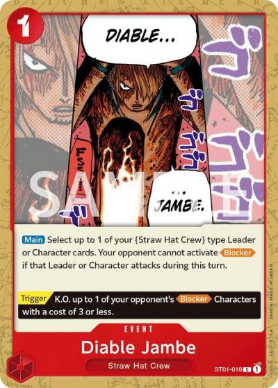 Diable Jambe ST01-016 Revision Pack Cards Card