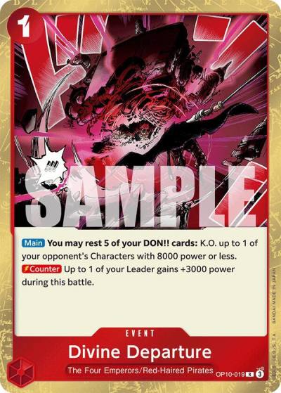 Divine Departure OP10-019 Royal Blood Card