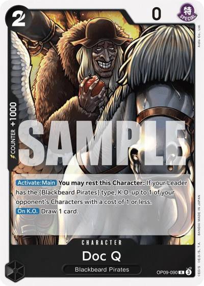 Doc Q OP09-090 Emperors in the New World Card
