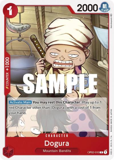 Dogura OP02-010 Paramount War Card