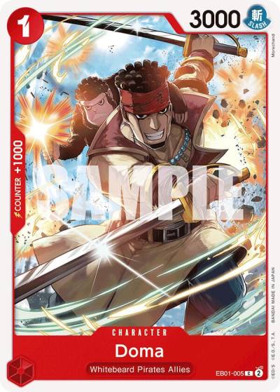 Doma EB01-005 Extra Booster: Memorial Collection Card