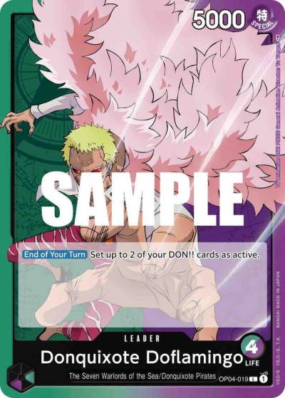 Donquixote Doflamingo (019) OP04-019 Kingdoms of Intrigue Card