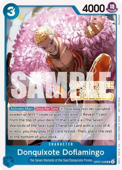 Donquixote Doflamingo (Judge Pack Vol. 5) OP07-048 One Piece Promotion Cards Card