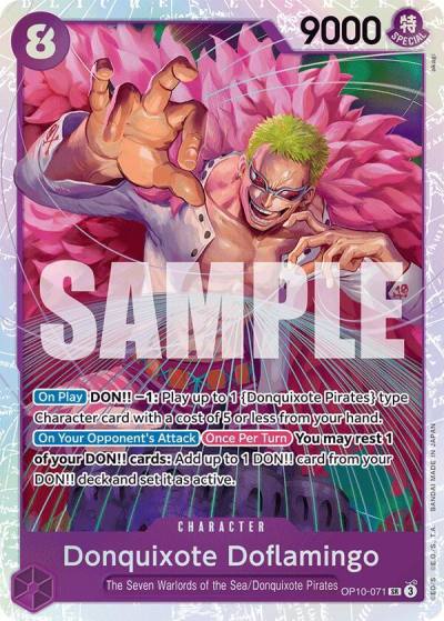 Donquixote Doflamingo OP10-071 Royal Blood Card